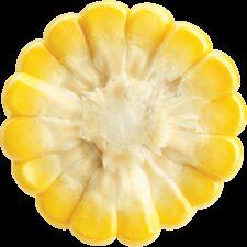 Earths best organic sweetcorn sliced top