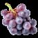 Earths best organic grape purple bunch