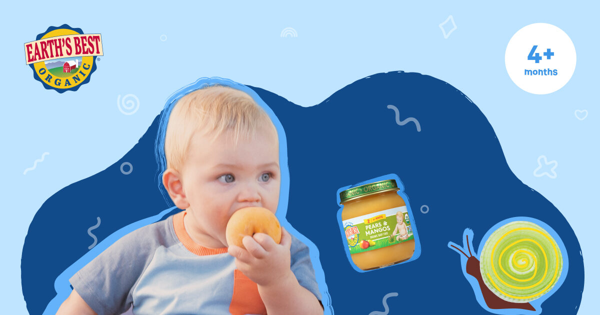 4 Month Baby Food | Stage 1 | Earth's Best