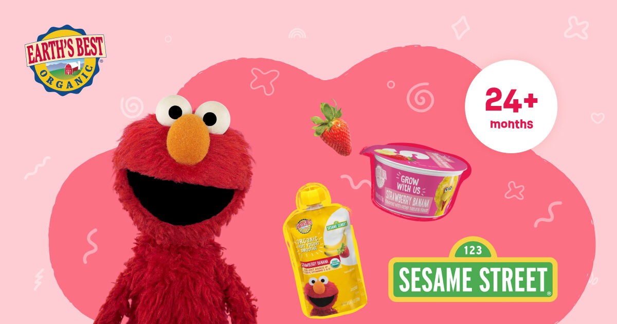 Sesame Street® Snacks + Pouches | Earth's Best