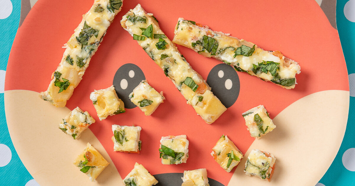 Veggie Omelette Fingers | Earth's Best