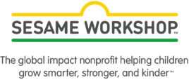 Sesame workshop logo with strapline