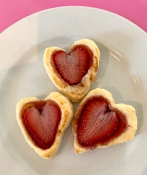 Strawberry tarts toddler recipe