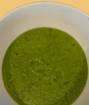 Green soup baby recipe