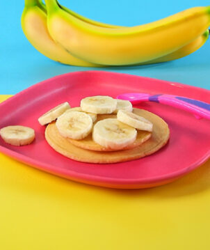 Tropical pancakes toddler recipe