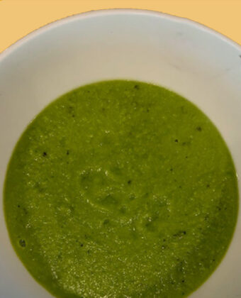 Green soup baby recipe