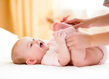 Help babies with gas