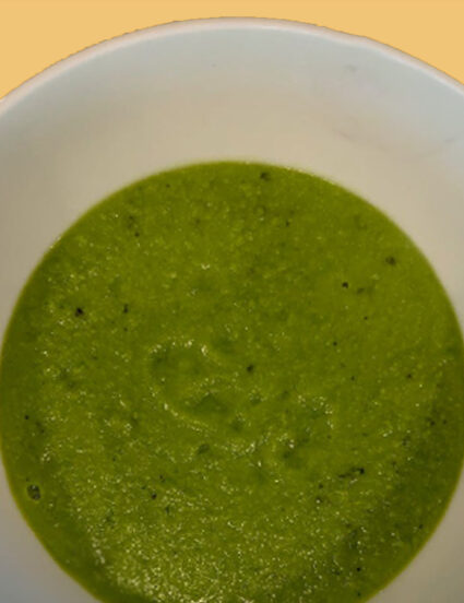 Green soup baby recipe