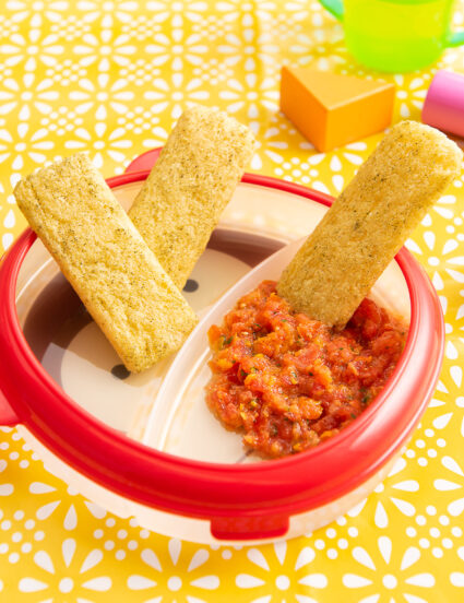 Tomato salsa dip toddler recipe