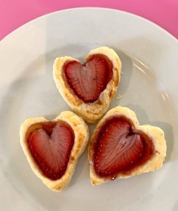 Strawberry tarts toddler recipe