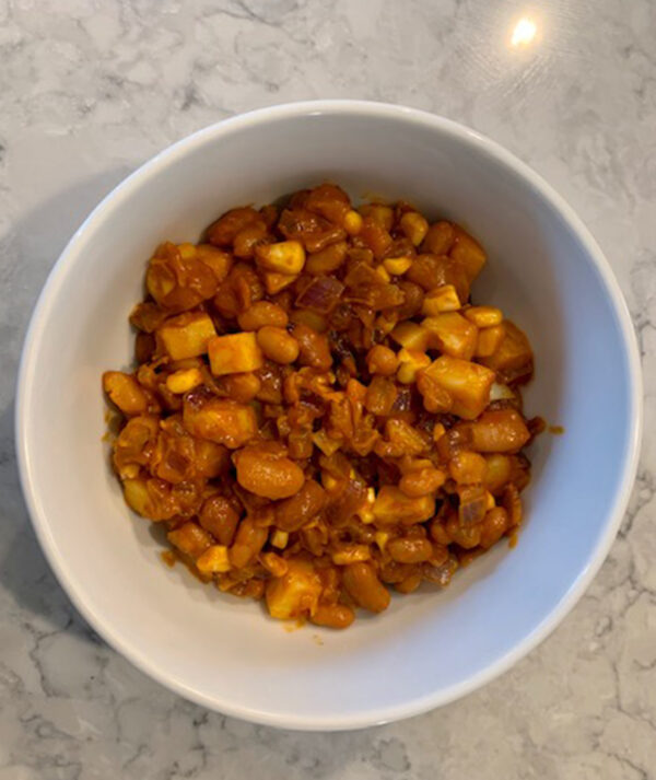 Smoky bean hotpot toddler recipe