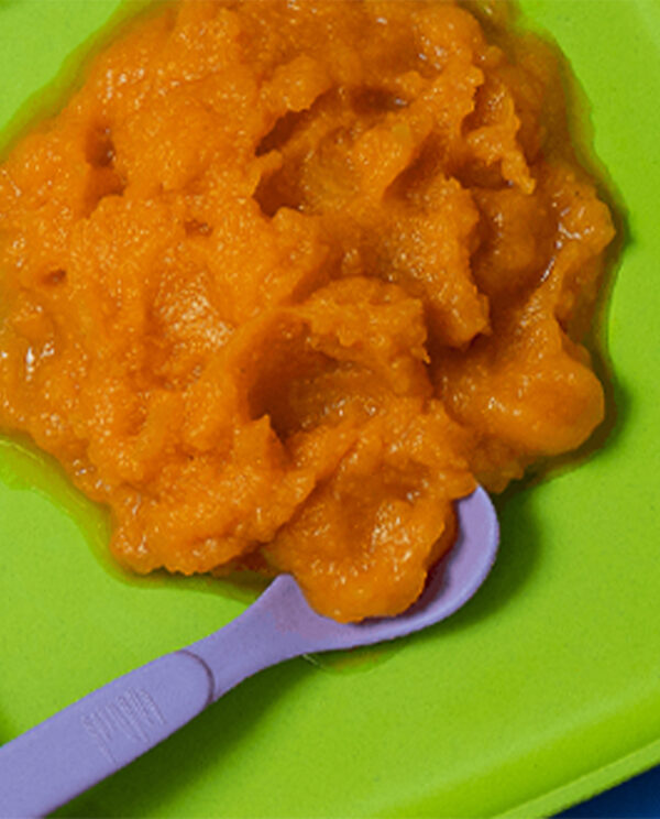 Butternut and ginger puree baby recipe