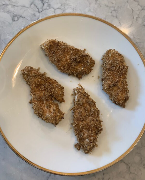 Panko breaded chicken toddler recipe