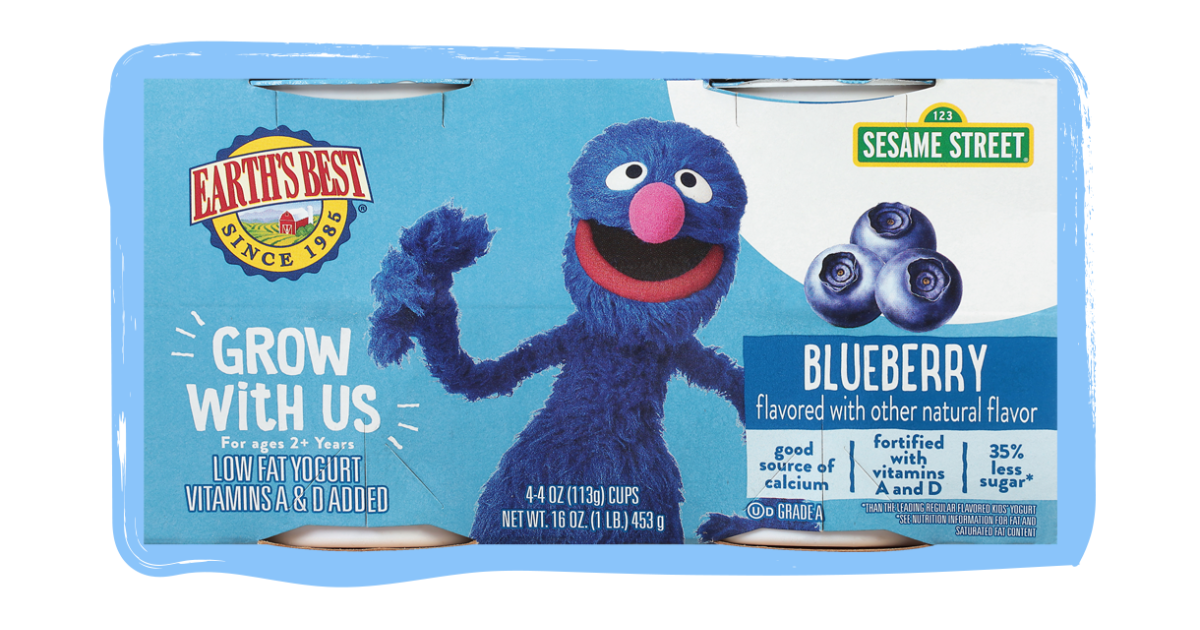 Grow with Us® Blueberry Yogurt for Kids Earth's Best
