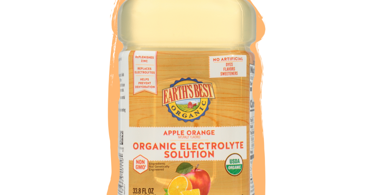 Apple + Citrus Electrolyte Drink for Kids Earth's Best