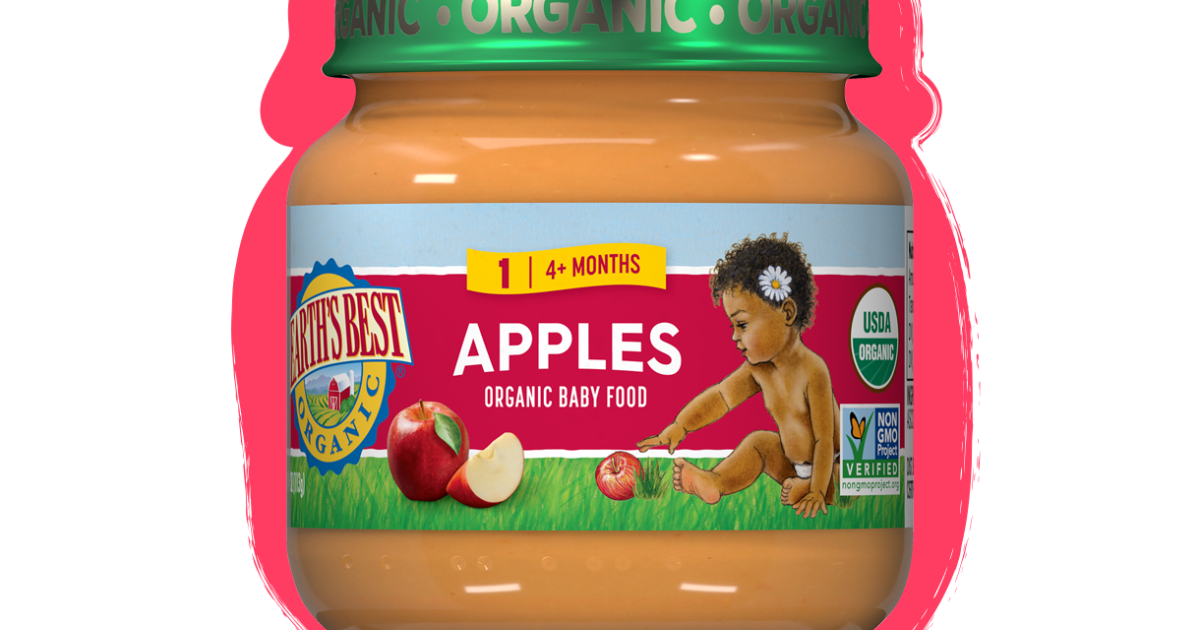 Apple Baby Puree Jarred Baby Food Earth's Best