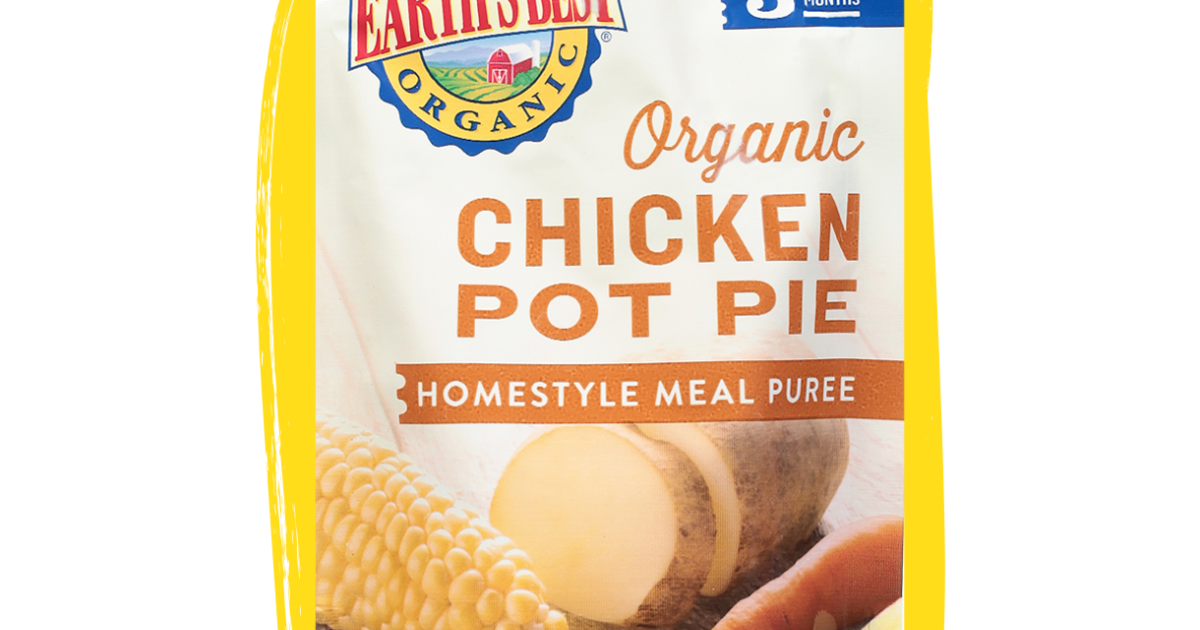 Earth's best sales chicken pot pie