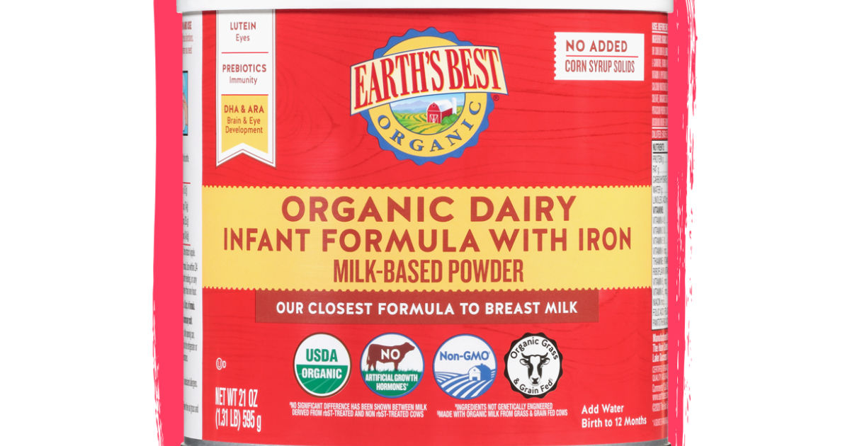 Cvs earth's best shop formula