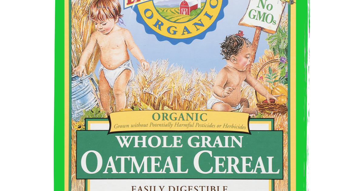 Organic baby store oatmeal