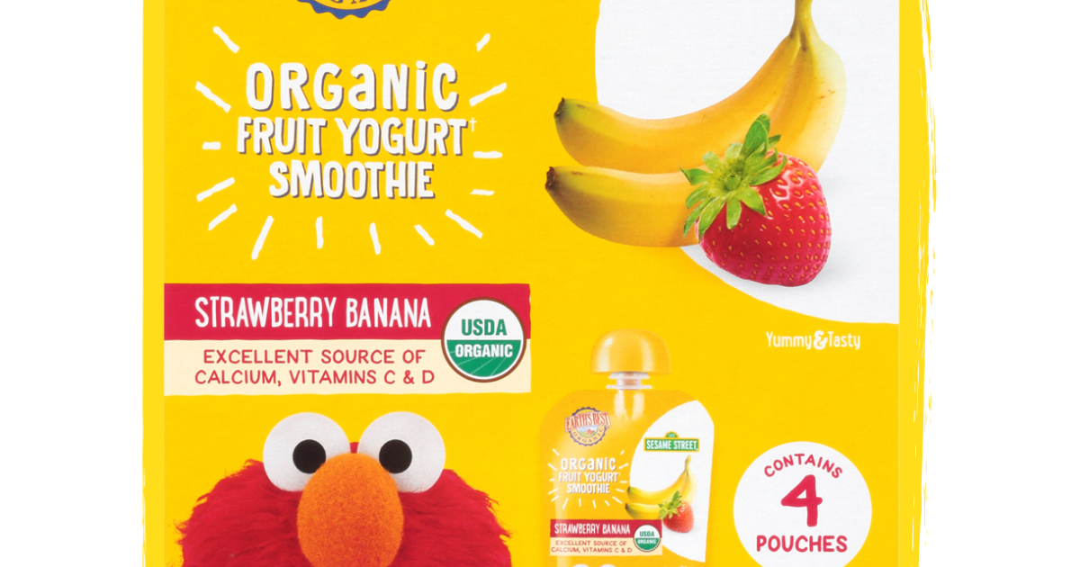 Strawberry Banana Smoothie 4CT Earth s Best