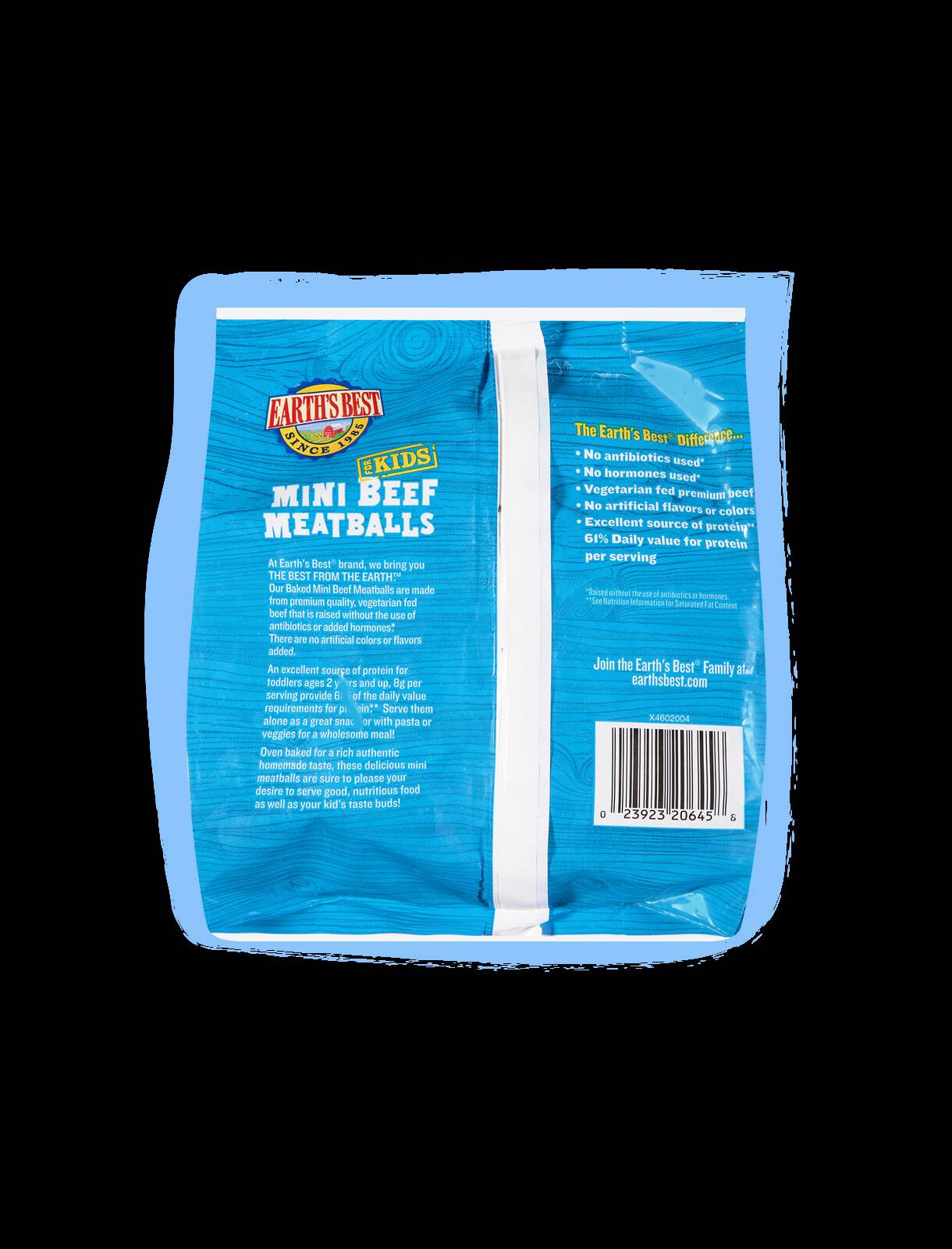 Frozen Mini Beef Meatballs Frozen Toddler Meals Earth's Best