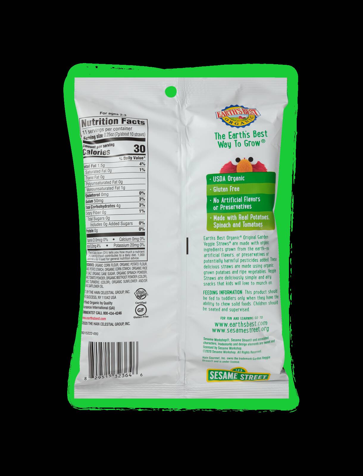 Original Veggie Straws® Baby + Toddlers Snacks Earth's Best