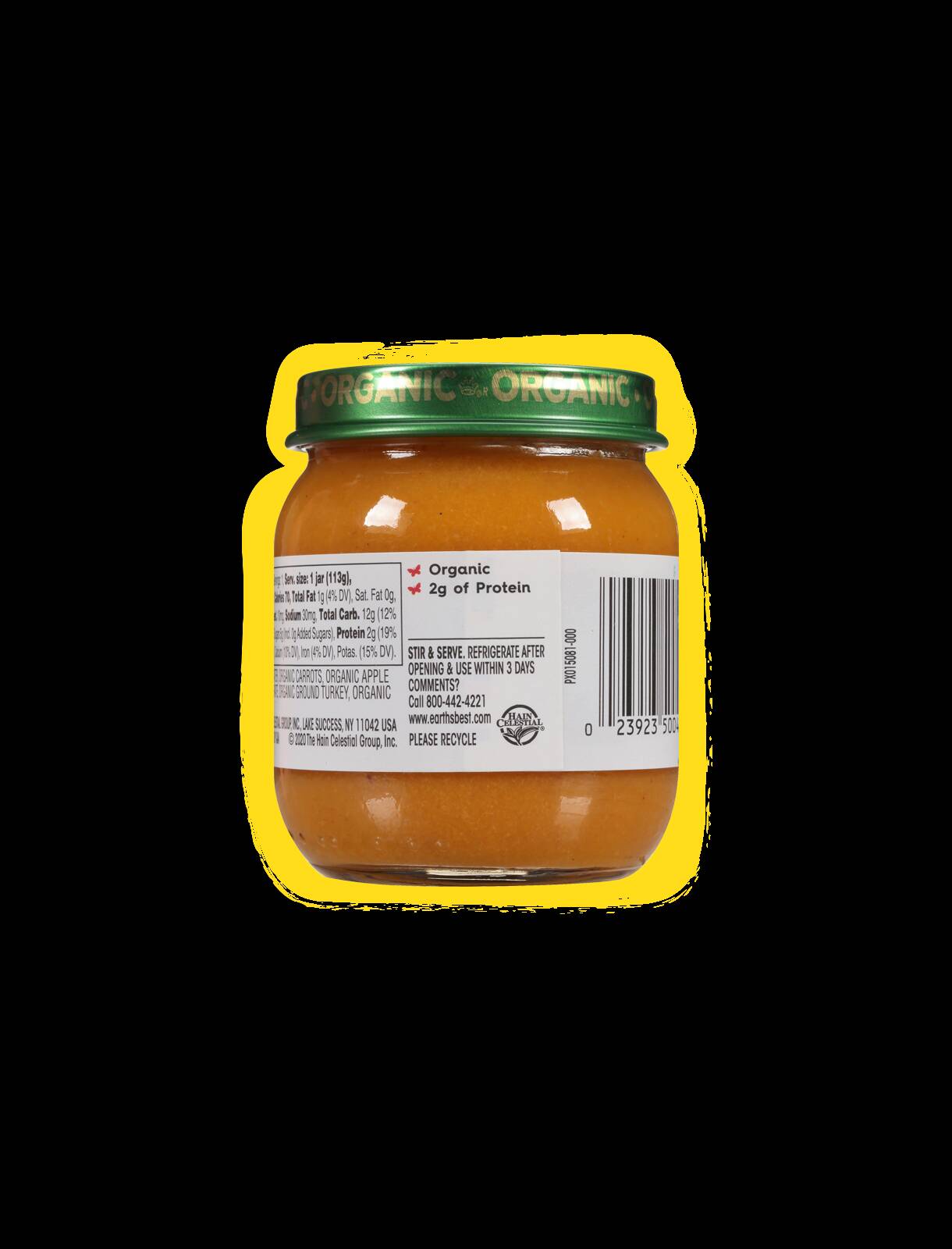 Vegetable Turkey Dinner Jarred Baby Food Earth's Best