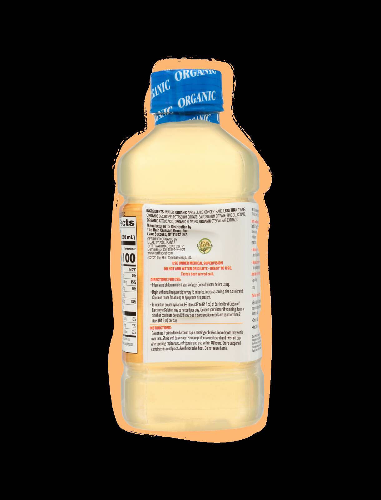 Apple + Citrus Electrolyte Drink for Kids Earth's Best