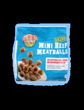 Earths best mini beef meatballs toddler fop