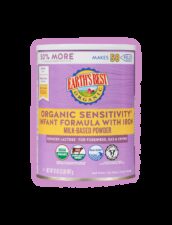 Earths best organic sensitivity infant formula 35oz fop