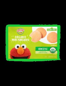 Earths best organic mini pancakes homestyle toddler fop