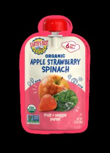 Apple straw spinach front