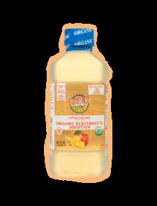 Earths best organic apple orange electrolyte drink kids fop