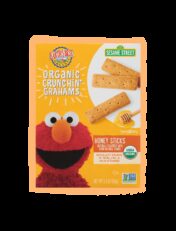 Earths best organic honey crunchin grahams sticks fop