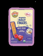 Earth's Best Mixed berry munchy fingers front