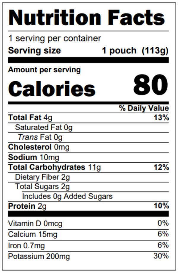 Pasta marinara label