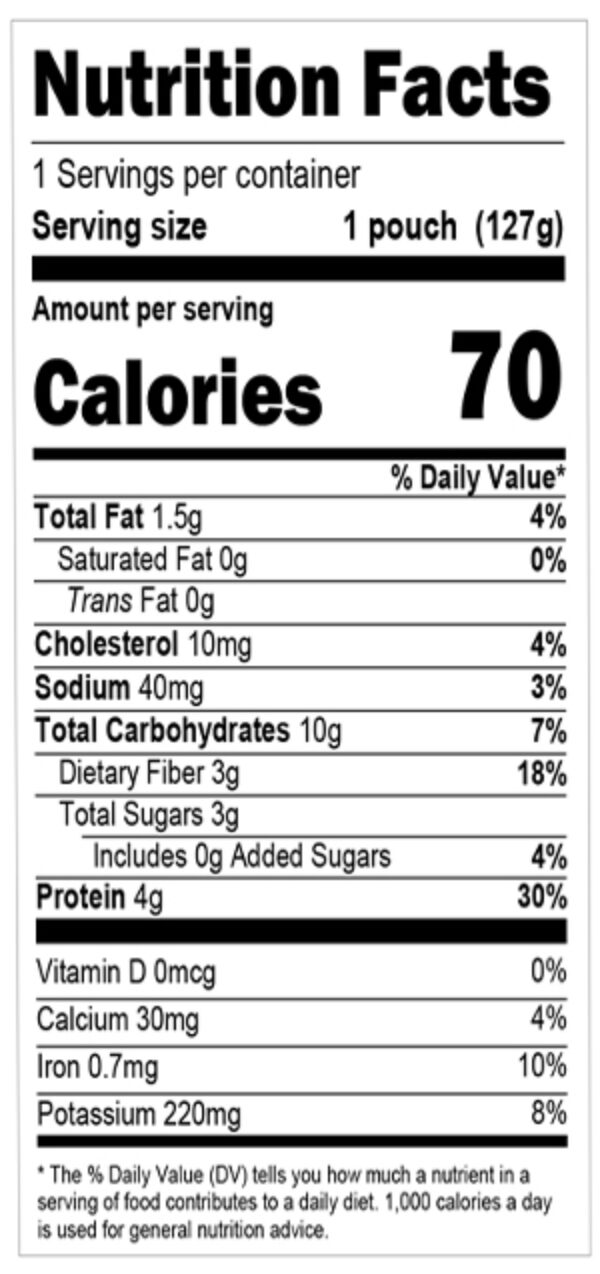 Earths best organic chicken casserole baby food nutritional facts