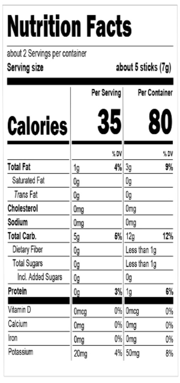 Earths best organic stawberry banana kids finger food nutritional facts