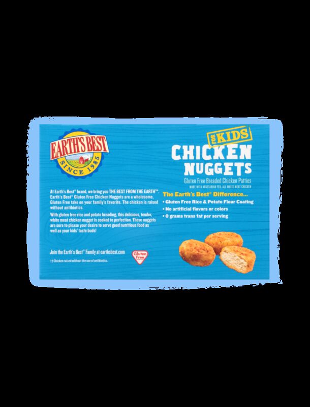 Earths best gluten free baked chicken nuggets toddler bop