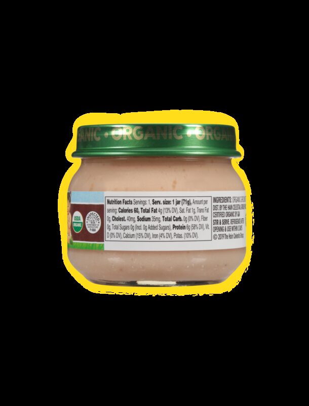 Organic turkey hot sale baby food