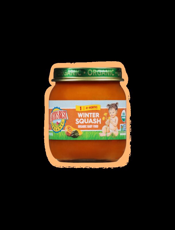 Winter Squash Baby Puree Jarred Baby Food Earth s Best