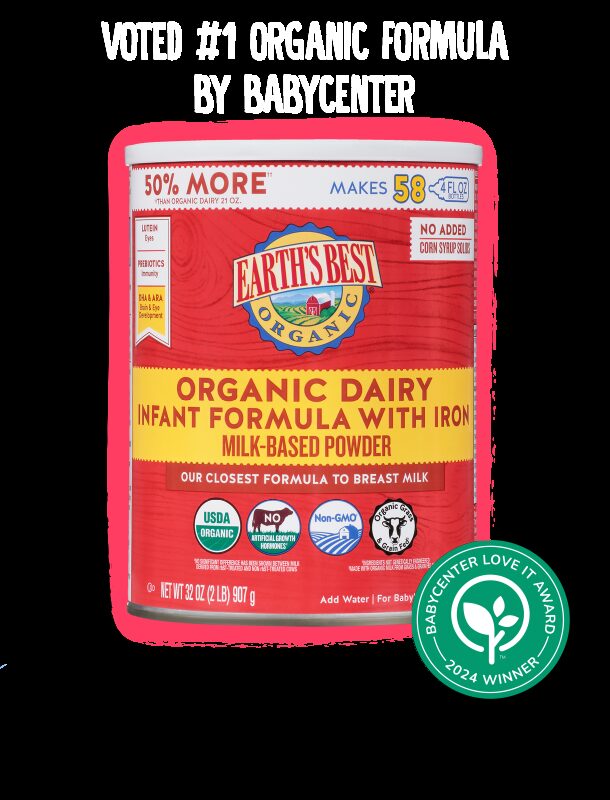 Earths Best dairy infant value size babycenter