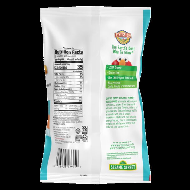 EB Ses St Peanut Butter Puffs 2oz Bag Back Render